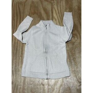 brooks brothers wool sweater women Large Full Zip Slim Fit Knit @M1